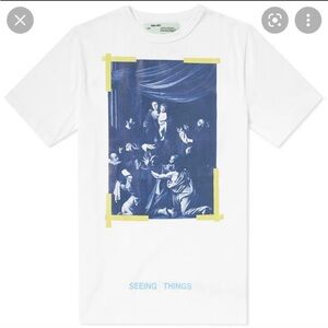 Virgil Alboh Off-White Caravaggio Tee white